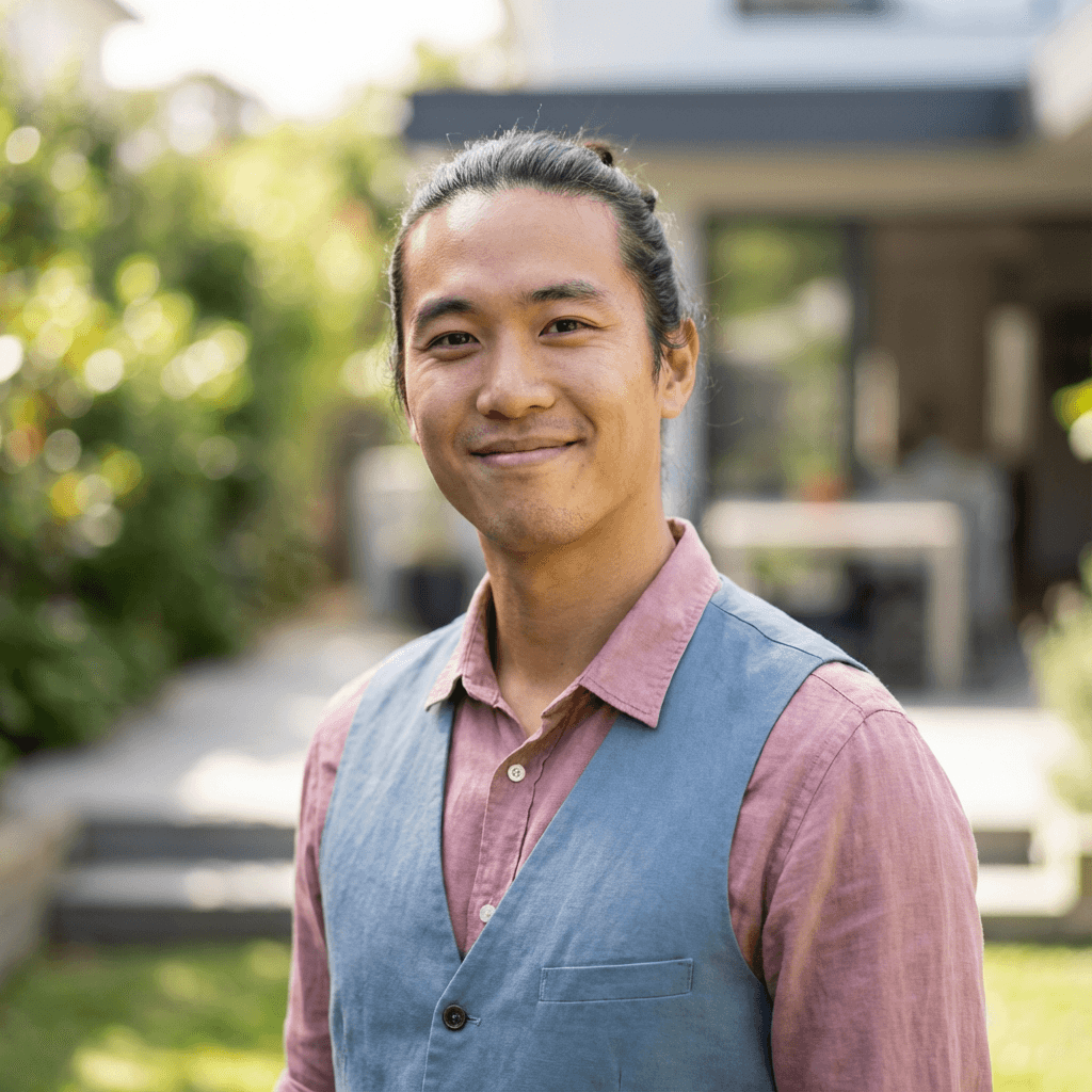 David Chen, landscaping company owner