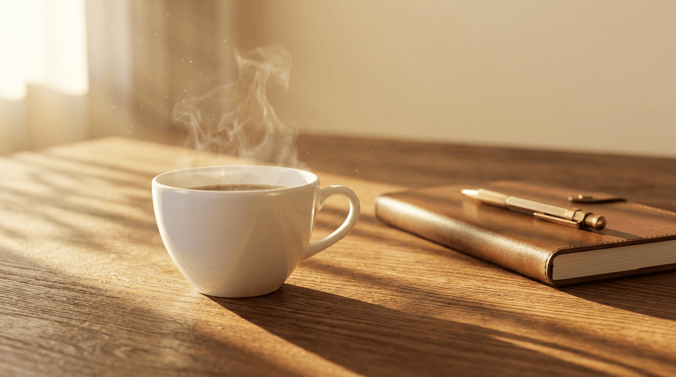 Construction contractor reviewing financial reports and job cost documents at a desk